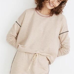 MWL Madewell long sleeve pullover - cream